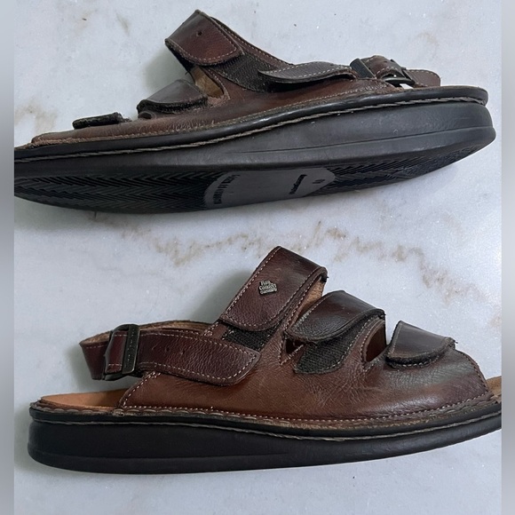 Finn Comfort Sandals Womens  9 US Slingback Strappy Brown Leather Buckle Casual - Picture 4 of 8